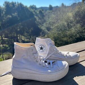 Converse All Star White High Tops